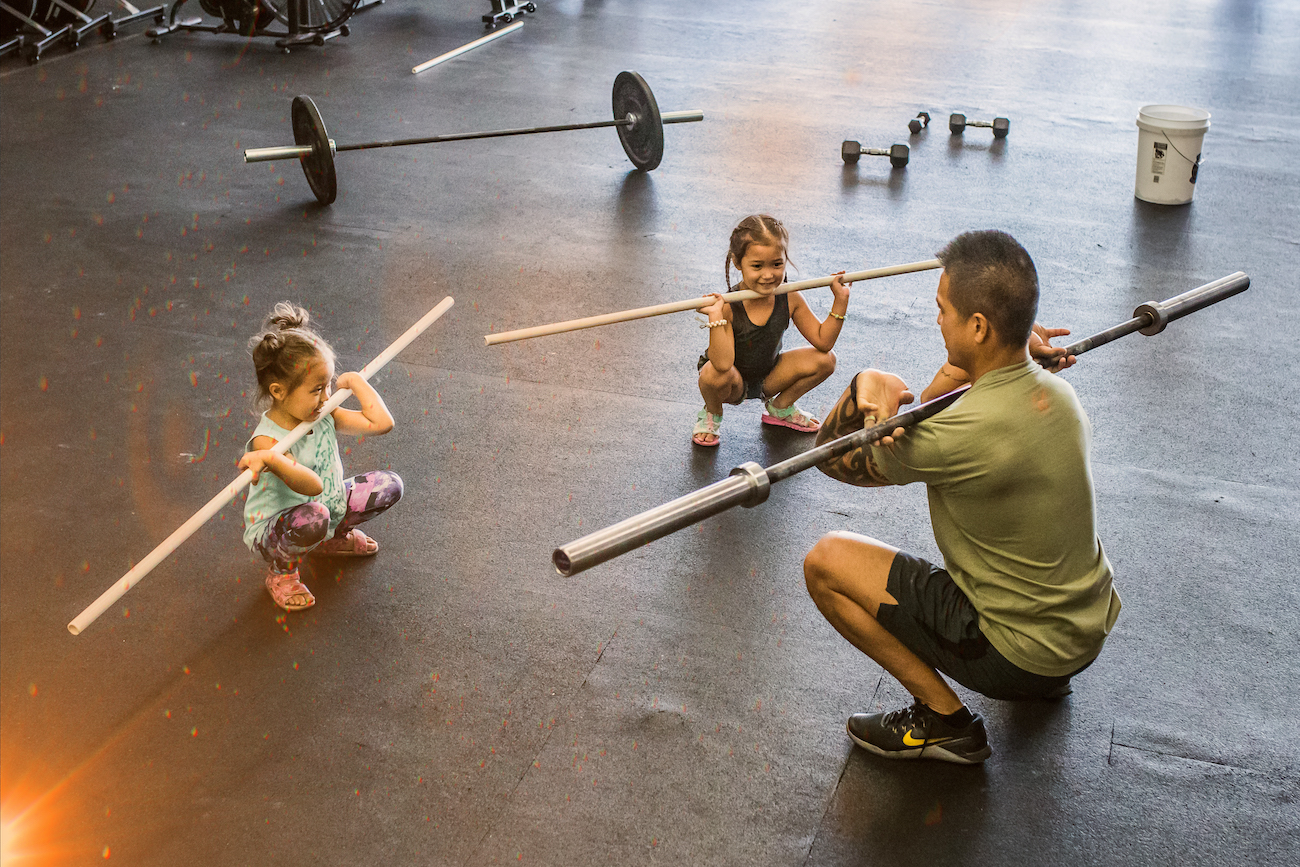 CrossFit Kids Coach Front Squat